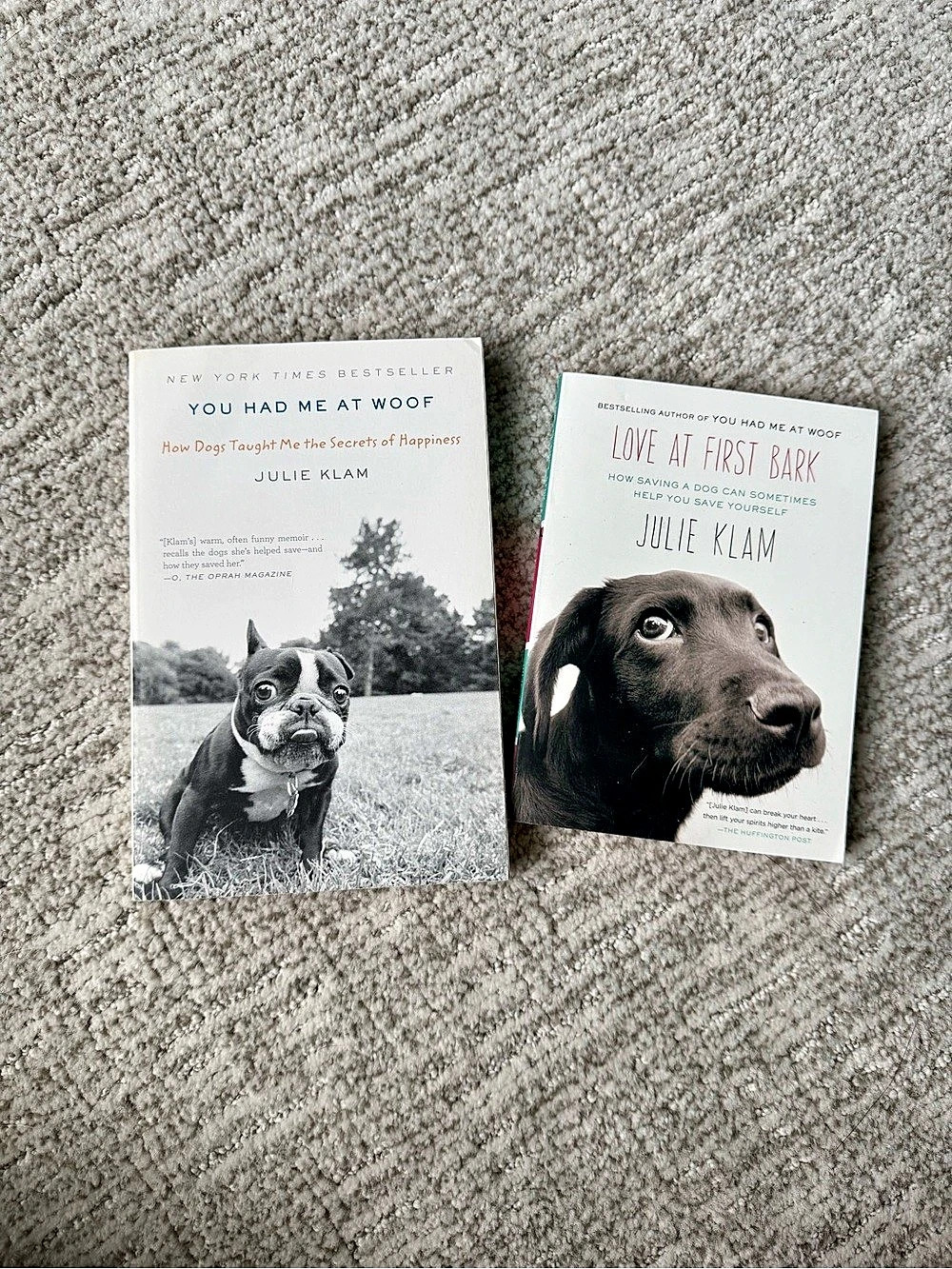 Julie Klam Dog-Themed Book Set